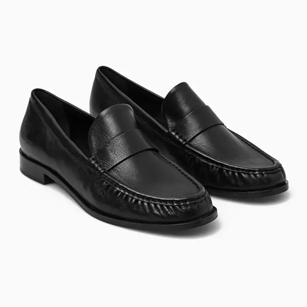 COS black loafers size 40. Brand new, never worn. Bought two sizes! Love mine!
